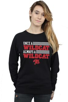 Disney Dames/Dames High School Musical The Musical Once A Wildcat Sweatshirt (Zwart) - 2XL