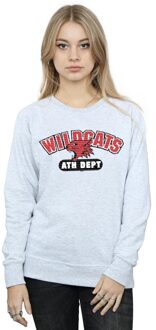 Disney Dames/Dames High School Musical The Musical Wildcats Athletic Sweatshirt (Sportgrijs) - maat S Lichtgrijs