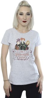 Disney Dames/Dames Hocus Pocus Sanderson Zus Katoenen T-Shirt (Sportgrijs) Lichtgrijs