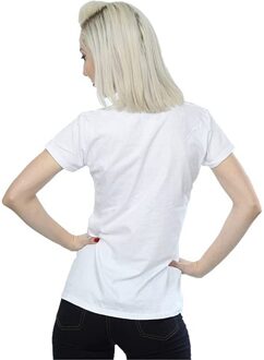 Disney Dames/Dames Klassiek Minnie Mouse Katoenen T-Shirt (Wit) - maat