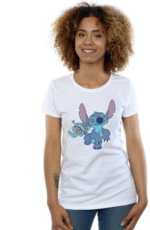 Disney Dames/Dames Lilo And Stitch Hypnotized Katoenen T-Shirt (Wit)