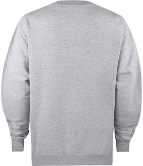 Disney Dames/dames Mickey & Minnie Mouse Kruissteek Sweatshirt (Sportgrijs) - maat L Lichtgrijs