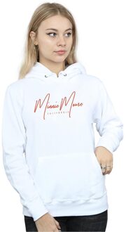 Disney Dames/Dames Mickey Mouse California Hoodie (Wit) - maat