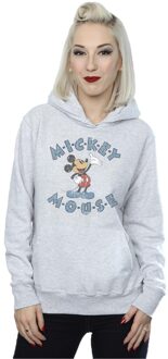 Disney Dames/Dames Mickey Mouse Dash Hoodie (Sportgrijs) Lichtgrijs - S