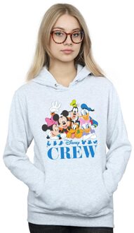 Disney Dames/Dames Mickey Mouse Disney Friends Hoodie (Sportgrijs) - maat XL Lichtgrijs