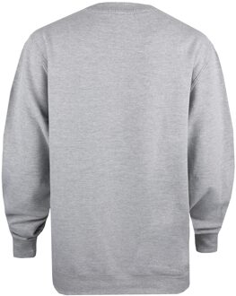 Disney Dames/Dames Mickey Mouse Gezicht Crew Hals Sweatshirt (Sportgrijs) Lichtgrijs