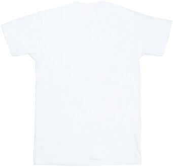 Disney Dames/Dames Mickey Mouse Kamille Hoofd Katoenen Vriendje T-shirt (Wit) - XL