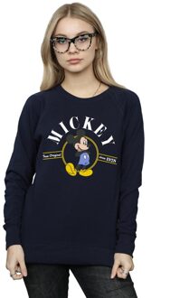 Disney Dames/Dames Mickey Mouse True Original Sweatshirt (Marineblauw) Navy - L