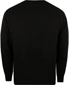 Disney Dames/dames Mickey Mouse Varsity Sweatshirt (Zwart/Rood) - maat M