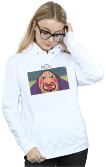Disney Dames/Dames Mulan De koppelaarster Hoodie (Wit) - maat M
