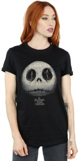 Disney Dames/Dames Nightmare Before Christmas Jack's Eyes Katoenen Vriendje T-shirt (Zwart) - 3XL