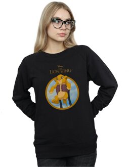 Disney Dames/Dames The Lion King Show Simba Sweatshirt (Zwart)