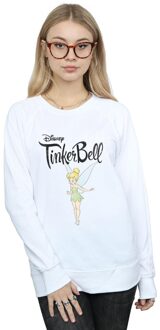 Disney Dames/Dames Tinker Bell Flying Tink Sweatshirt (Wit)