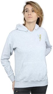 Disney Dames/Dames Tinkerbell borsttrui (Heide Grijs) - 2XL