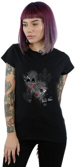 Disney Dames/Dames Wicked Villains Katoenen T-Shirt (Zwart) - L