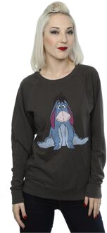 Disney Dames/Dames Winnie The Pooh Klassiek Eeyore Sweatshirt (Licht Grafiet) Grijs