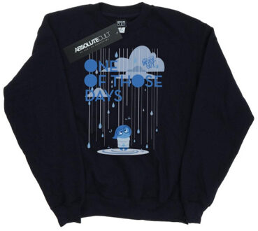 Disney dames inside out one of those days sweatshirt Zwart - M
