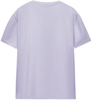 Disney Dames mickey mouse colour fill t-shirt Paars - XL