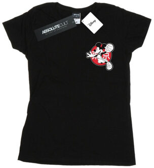 Disney dames mickey mouse dunking katoenen t-shirt Zwart - XL