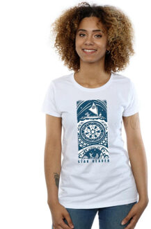 Disney dames moana sterrenlezer katoenen t-shirt Wit - XXL