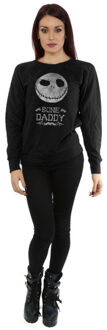 Disney dames nightmare before christmas bone daddy sweatshirt Zwart - XL