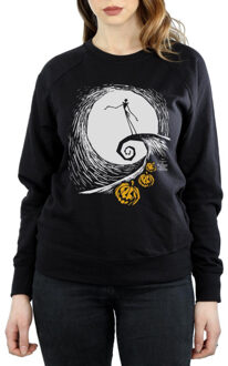 Disney dames nightmare before christmas jack's lament sweatshirt Zwart - M