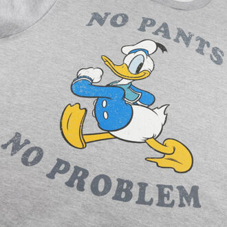 Disney Dames no pants no problem donald duck heather sweatshirt Grijs - L