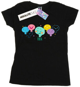 Disney dames soul 22 meh katoenen t-shirt Zwart - L