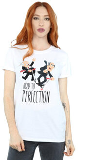 Disney dames the muppets aged to perfection katoenen vriendje t-shirt Wit - XXL