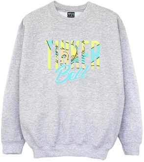 Disney dames tinker bell opvul sweatshirt Grijs - M