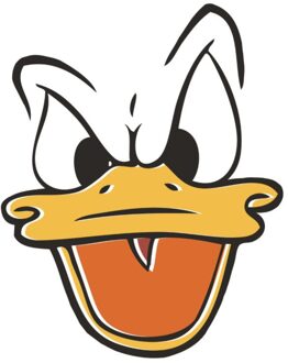 Disney Donald Duck Face Unisex T-Shirt - White - XS Wit