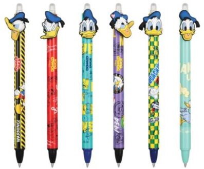 Disney donald duck uitwisbare gelpen, assorti