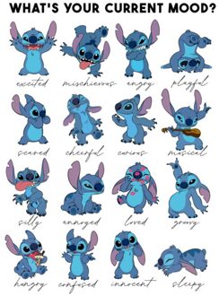 Disney Emotions Unisex T-Shirt - White - 4XL Wit