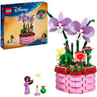 | Disney Encanto Isabela’s Flowerpot with Buildable Flower Toy and Film Character 43237