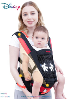 Disney Ergonomic Baby Carrier Kangaroo Baby Sling Infant Kid Baby Hipseat Wrap Front Baby Carrier Facing For Travel 0-36Months