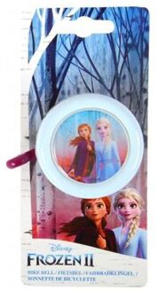 Disney fietsbel Frozen 2 60 mm lichtblauw