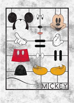 Disney Fotobehang - Mickey Kit 200x280cm - Vliesbehang Multikleur