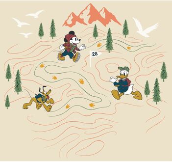 Disney Fotobehang - Mickey Meets the Mountain 300x280cm - Vliesbehang Multikleur