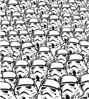 Disney Fotobehang - Star Wars Stormtrooper Swarm 250x280cm - Vliesbehang Multikleur