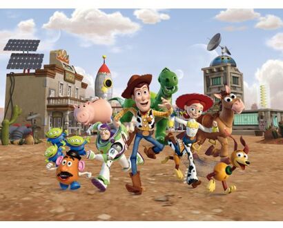 Disney Fotobehang Toy Story Beige, Groen En Geel - 360 X 270 Cm - 600581