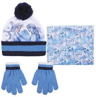 Disney Frozen 2 winter set voor kinderen met muts en handschoenen