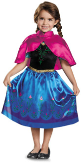 Disney Frozen Anna kostuum meisjes Multikleur - Print