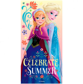 Disney Frozen: celebrate summer badlaken 70 x 140 cm