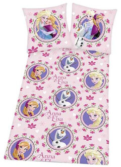 Disney Frozen dekbedovertrek, 140 x 200 cm