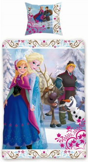 Disney Frozen forest dekbedovertrek, 140 x 200 cm