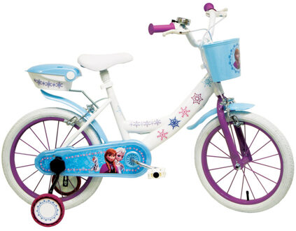 Disney Frozen Frozen - Kinderfiets - 14 inch - Wit/Blauw