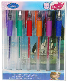 Disney Frozen glitter gelpennen, 6 stuks