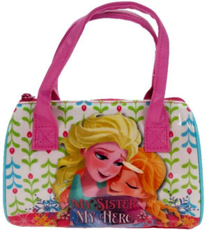Disney frozen handtas 3 liter wit/roze