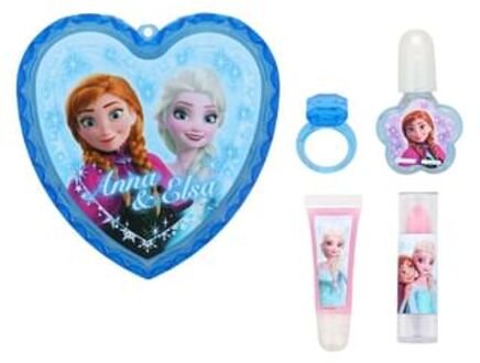 Disney Frozen Heart Case Cosmetic Set 5 pcs