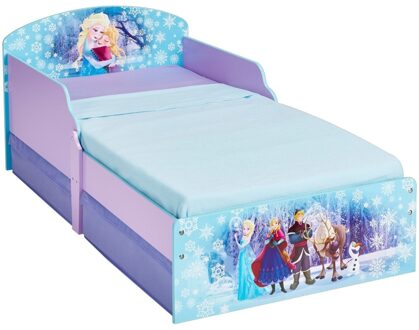 Disney Frozen Junior Bed met Laden Blauw